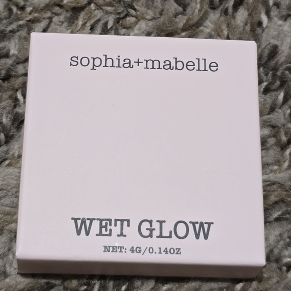 Sophia + Mabelle Wet Glow Highlighter In Champagne Toast - Picture 3 of 4